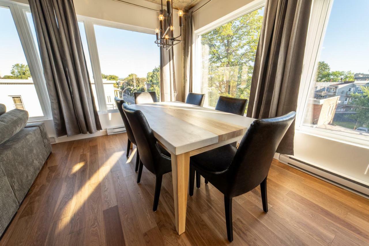 Aux Havres Urbains - Le Penthouse De La 3Ieme Avenue Apartment Quebec City Ngoại thất bức ảnh