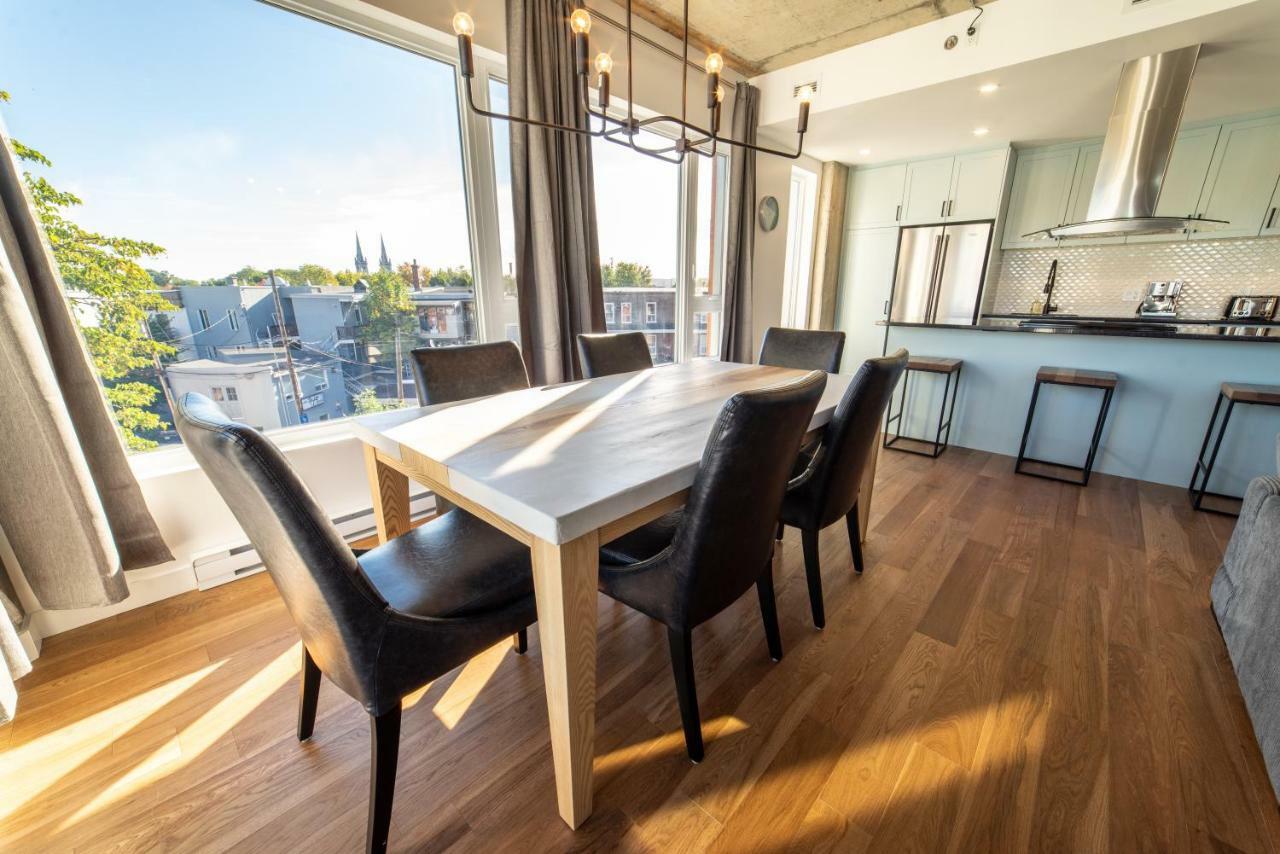 Aux Havres Urbains - Le Penthouse De La 3Ieme Avenue Apartment Quebec City Ngoại thất bức ảnh