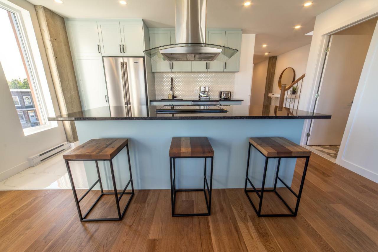 Aux Havres Urbains - Le Penthouse De La 3Ieme Avenue Apartment Quebec City Ngoại thất bức ảnh