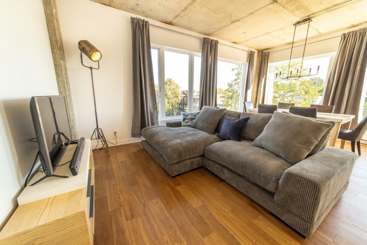 Aux Havres Urbains - Le Penthouse De La 3Ieme Avenue Apartment Quebec City Ngoại thất bức ảnh