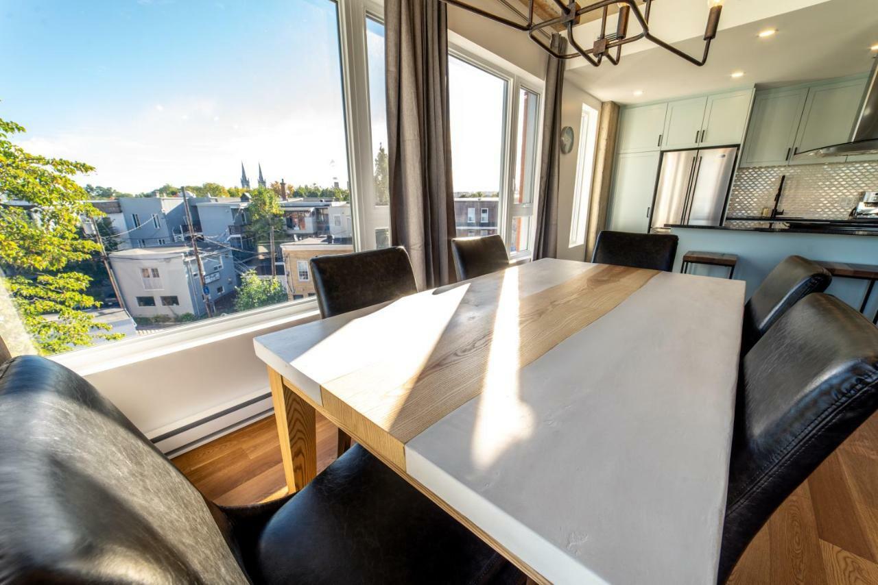 Aux Havres Urbains - Le Penthouse De La 3Ieme Avenue Apartment Quebec City Ngoại thất bức ảnh