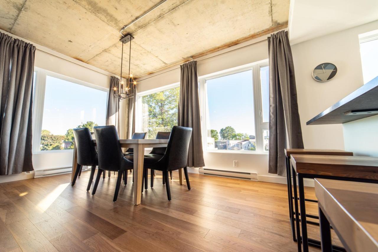 Aux Havres Urbains - Le Penthouse De La 3Ieme Avenue Apartment Quebec City Ngoại thất bức ảnh