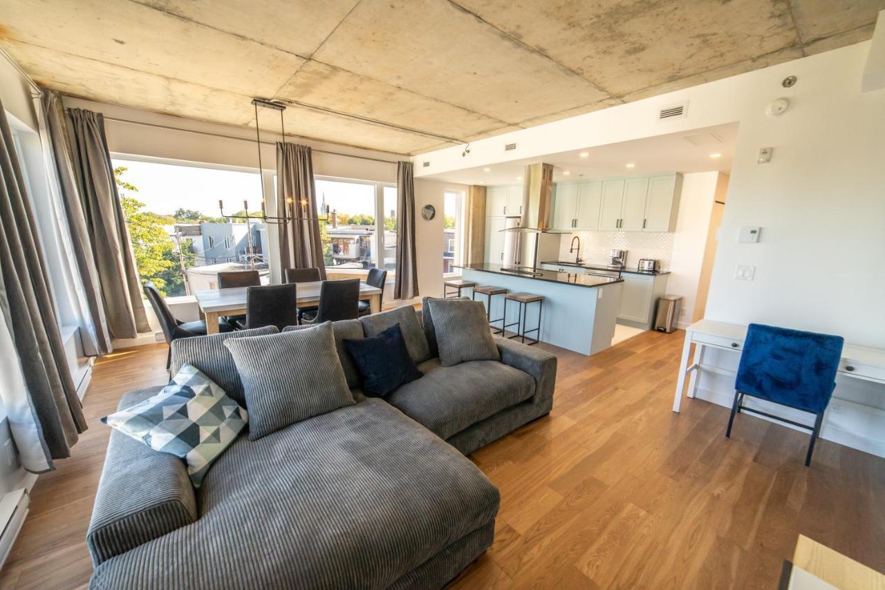 Aux Havres Urbains - Le Penthouse De La 3Ieme Avenue Apartment Quebec City Ngoại thất bức ảnh